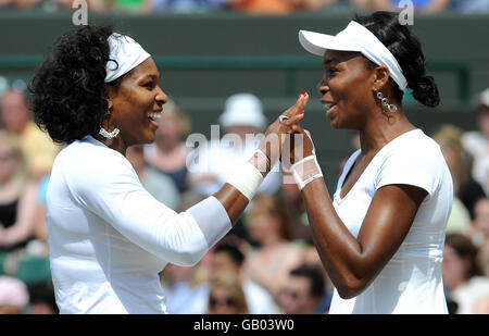 Tennis - tournoi de Wimbledon 2008 - Jour 11 - Le All England Club Banque D'Images