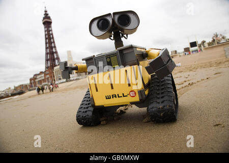 WALL-E au Royaume-Uni Banque D'Images