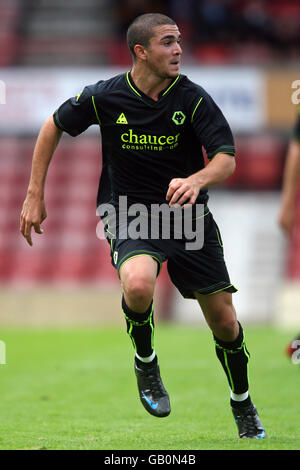 Soccer - Friendly - v Wolverhampton Wanderers - Wrexham Racecourse Ground Banque D'Images