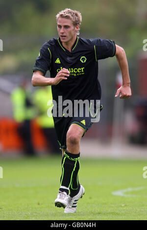 Soccer - Friendly - v Wolverhampton Wanderers - Wrexham Racecourse Ground Banque D'Images