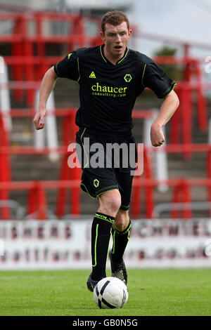 Soccer - Friendly - v Wolverhampton Wanderers - Wrexham Racecourse Ground Banque D'Images