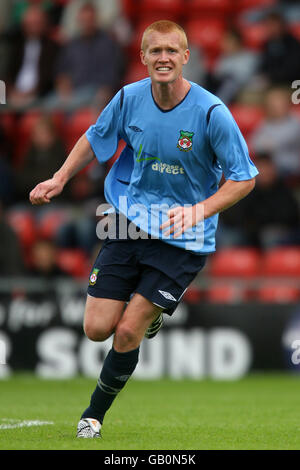 Soccer - Friendly - v Wolverhampton Wanderers - Wrexham Racecourse Ground Banque D'Images