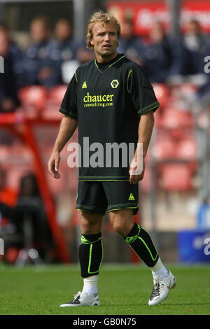 Soccer - Friendly - v Wolverhampton Wanderers - Wrexham Racecourse Ground Banque D'Images