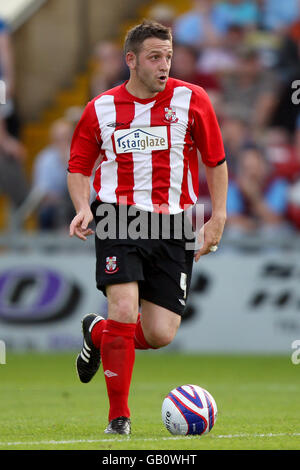 Football - Friendly - Lincoln City v Aston Villa - Sincil Bank Stadium Banque D'Images