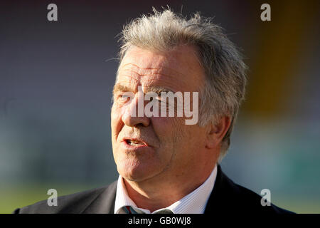 Football - amical - Lincoln City / Aston Villa - Sincil Bank Stadium.John Robertson, directeur adjoint d'Aston Villa Banque D'Images