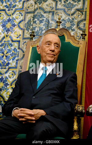 Le Président portugais Marcelo Rebelo de Sousa Banque D'Images