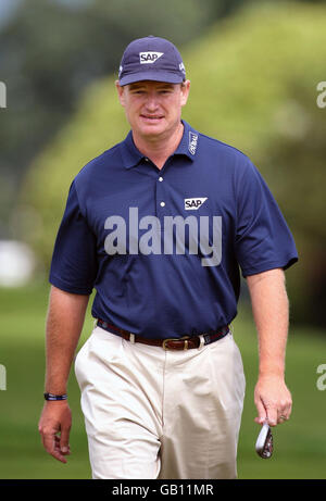 Golf - The Barclays Scottish Open - Fourth Round - Loch Lomond.Ernie Els, en Afrique du Sud, le 9 au Barclays Scottish Open à Loch Lomond, Glasgow. Banque D'Images