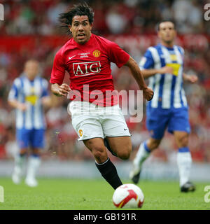 - Football amical d'avant saison - Ole Gunnar Solskjer Témoignage - Manchester United v Espanyol - Old Trafford Banque D'Images