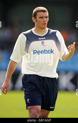 Football - Friendly - Macclesfield Town v Bolton Wanderers - Stade Rose Mousse Banque D'Images