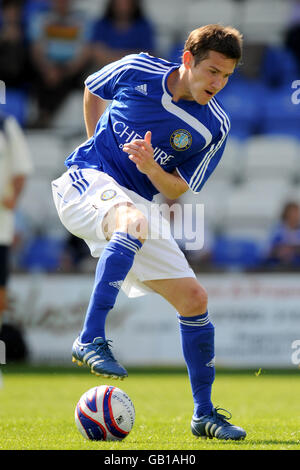 Football - Friendly - Macclesfield Town v Bolton Wanderers - Stade Rose Mousse Banque D'Images