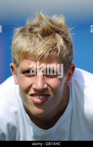 Football - Friendly - Macclesfield Town v Bolton Wanderers - Stade Rose Mousse Banque D'Images