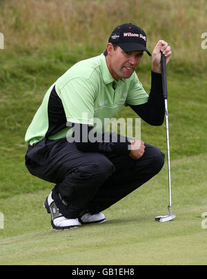 Golf - Championnat 2008 ouvert - deuxième jour - Royal Birkdale Golf Club.Padraig Harrington, de la République d'Irlande, lors de la deuxième manche du Championnat d'Open au Royal Birkdale Golf Club, Southport. Banque D'Images