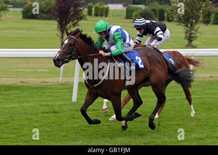 Les courses de chevaux - Girls Aloud Music nuit - Sandown Park Banque D'Images