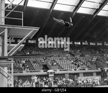 Jeux Olympiques de Londres 1948 - Plongée - Wembley - Empire extérieure Banque D'Images