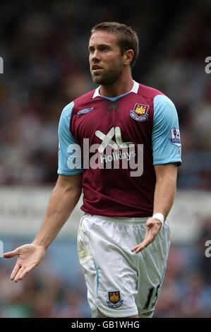 Soccer - Barclays Premier League - West Ham United contre Wigan Athletic - Upton Park.Matthew Upson, West Ham United Banque D'Images