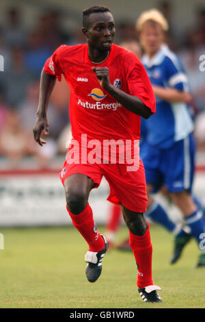 Football - coupe Kaiserstuhl - finale - SC Freiburg / Karlsruher. Rolf Christel Guie Mien, SC Freiburg Banque D'Images