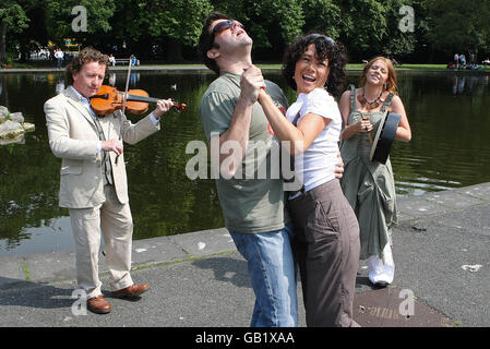 World Fleadh, Dublin Banque D'Images