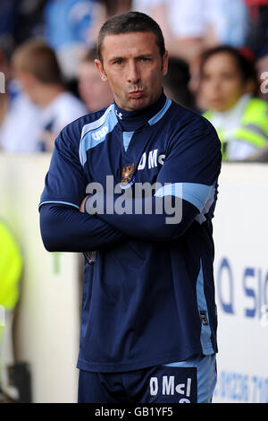 Football - amical - St Johnstone v Burnley - McDiarmid Park.Derek McInnes, directeur de St Johnstone Banque D'Images