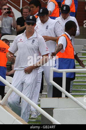 Cricket - npower Quatrième Test - Day 1 - Angleterre v Afrique du Sud - Le Brit Oval Banque D'Images