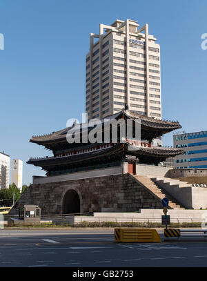 Namdaemun gate, Séoul, Corée du Sud, Asie Banque D'Images