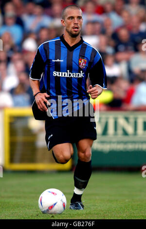 Football - amical - Stevenage Borough / Tottenham Hotspur. Gary Holloway, Stevenage Borough Banque D'Images