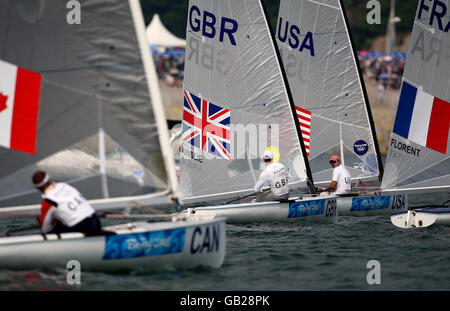 Jeux olympiques - Jeux Olympiques de Pékin 2008 - Jour 8 Banque D'Images