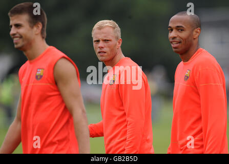 Football - Friendly - Dundee United v Barcelona - Barcelona Formation - St Andrews Banque D'Images