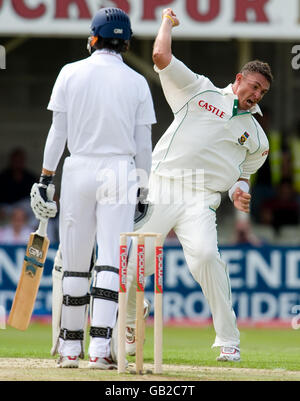 Cricket - npower Troisième Test - Angleterre v Afrique du Sud - Edgbaston Banque D'Images