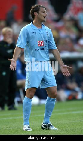 Le nouveau signe de Tottenham Hotspur David Bentley pendant le match contre Celtique Banque D'Images