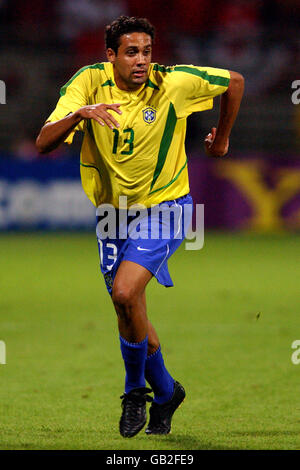 Football - coupe des Confédérations de la FIFA 2003 - Groupe B - Brésil / Etats-Unis. Maurinho, Brésil Banque D'Images