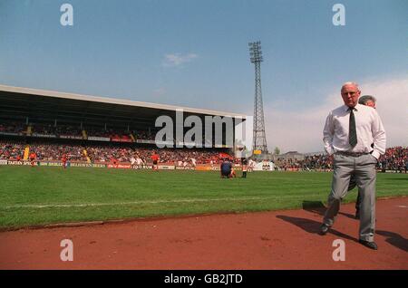 FOOTBALL ÉCOSSAIS.JIM MCLEAN, GESTIONNAIRE EX, DUNDEE UNITED Banque D'Images