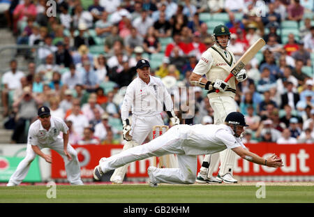 Cricket - npower Quatrième Test - Day 4 - Angleterre v Afrique du Sud - Le Brit Oval Banque D'Images