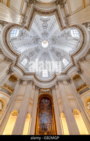 La coupole de Sant'Ivo alla Sapienza par Francesco Borromini Banque D'Images