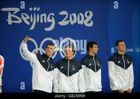 Jeux olympiques - Jeux Olympiques de Pékin 2008 - Jour 5 Banque D'Images