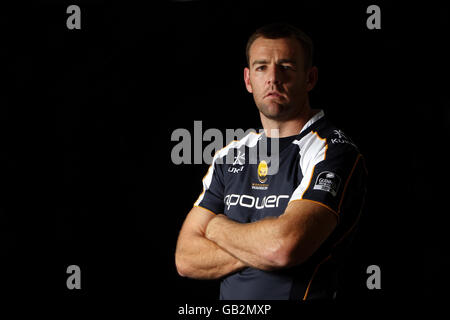 Rugby Union - Worcester Photocall - Sixways Stadium.Chris Latham, le nouveau personnage de Worcester Warrior, pose lors d'un photocall au stade Sixways de Worcester. Banque D'Images