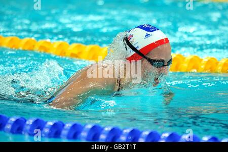 Keri-Anne Payne, en Grande-Bretagne, en action dans le 400m féminin méditation individuelle Banque D'Images