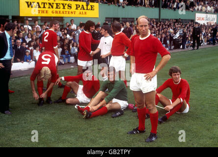 Soccer - Watney Cup - Final - Derby County v Manchester United - Terrain de baseball Banque D'Images