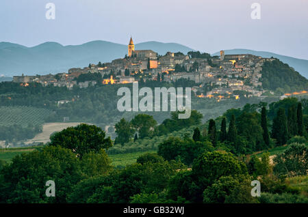 Todi (Ombrie Italie) Banque D'Images