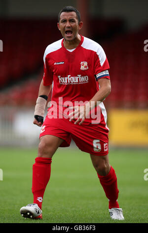 Football - amical - Swindon Town / Plymouth Argyle - terrain de comté. Hasney Aljofree, ville de Swindon Banque D'Images