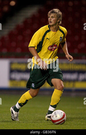 Football - amical - Swindon Town / Plymouth Argyle - terrain de comté.Jordon Trott, Plymouth Argyle Banque D'Images