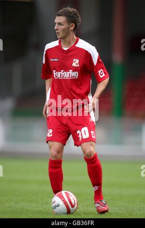 Football - amical - Swindon Town / Plymouth Argyle - terrain de comté. Billy Paynter, ville de Swindon Banque D'Images