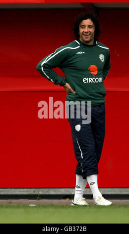 Qualification pour la Coupe du Monde - Football - République d'Irlande Conférence de presse - Stadion am Bruchweg Banque D'Images