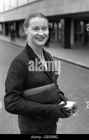 Divertissement britannique - Comédie - Tony Hancock - Londres - 1957 Banque D'Images