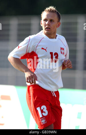 Soccer - Toulon Tournoi des moins de 21 ans - Mexique / Pologne. Bartosz Romanczuk, Pologne Banque D'Images