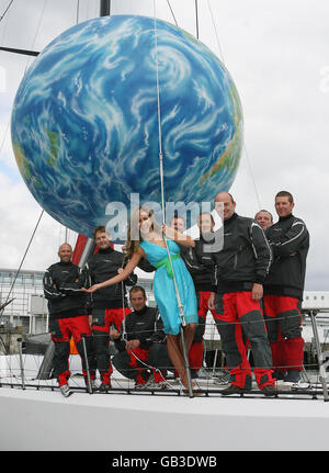 Voile - Volvo Race Tour du Monde Banque D'Images