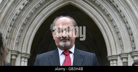 Affaire Salman Rushdie Banque D'Images