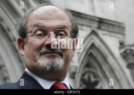 Affaire Salman Rushdie Banque D'Images