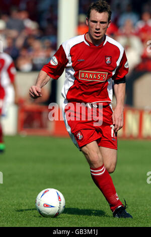 Soccer - Nationwide Division One - Walsall / West Bromwich Albion. Darren rack, Walsall Banque D'Images