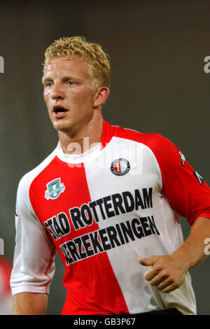 Football - coupe Alpen 2003 - Feyenoord / Hanovre 96. Dirk Kuyt, Feyenoord Banque D'Images