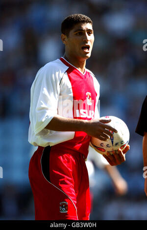 Football - amical - Coventry City / Wolverhampton Wanderers. Youssef Safri, Coventry City Banque D'Images